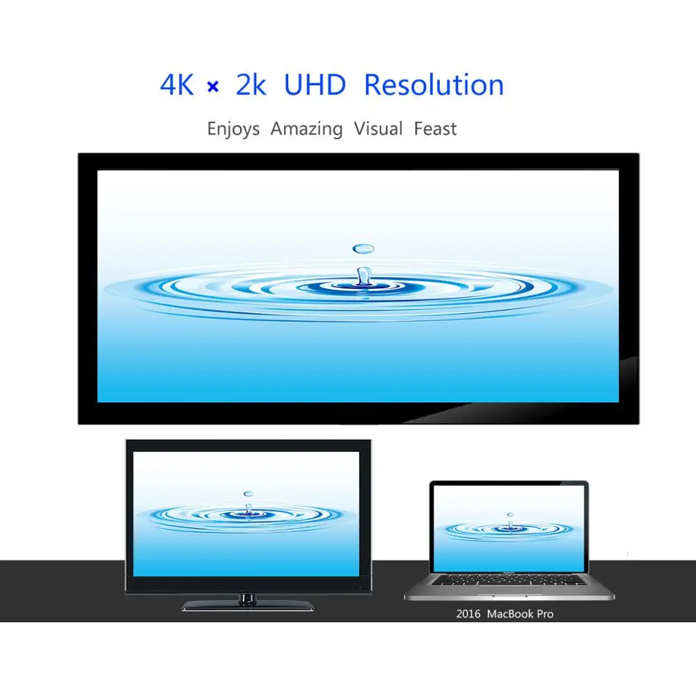 JONSNOW 4 К USB C Тип в HDMI 3 1 Thunderbolt кабель для MacBook Pro samsung S8 S9 8 м конвертер мужской