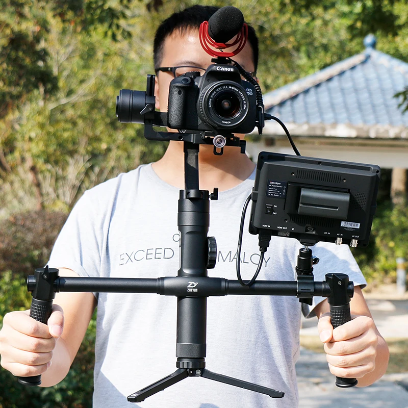 Кронштейн монитора с зажимом 22/25 мм креплением холодного башмака для DJI Ronin M Freefly