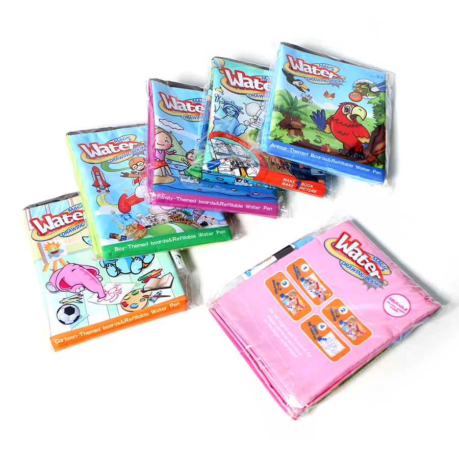 Детская книжка раскраска для рисования на воде|Юный художник| |