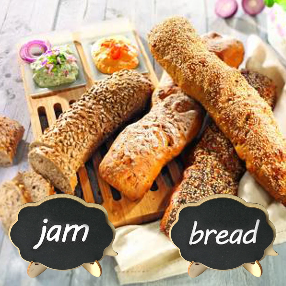 10 шт. декоративные деревянные украшения в рамке Оставьте сообщение Свадебные