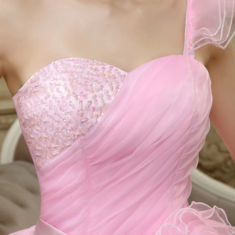 Quinceanera платья Элегантное Пышное Бальное Платье длиной до пола, тюль бальное платье с цветочным рисунком и без рукавов, расшитые бисером Туфли шикарные платья для вечеринки