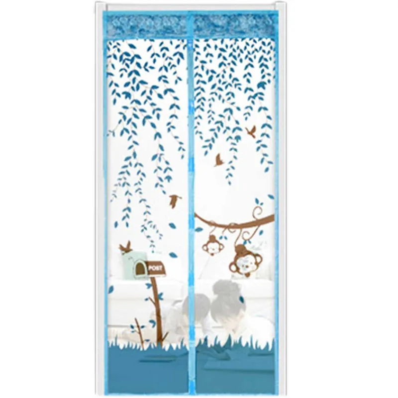 2015 Летний стиль прочный Магия Магнитная насекомых Дверь анти москитные сетки