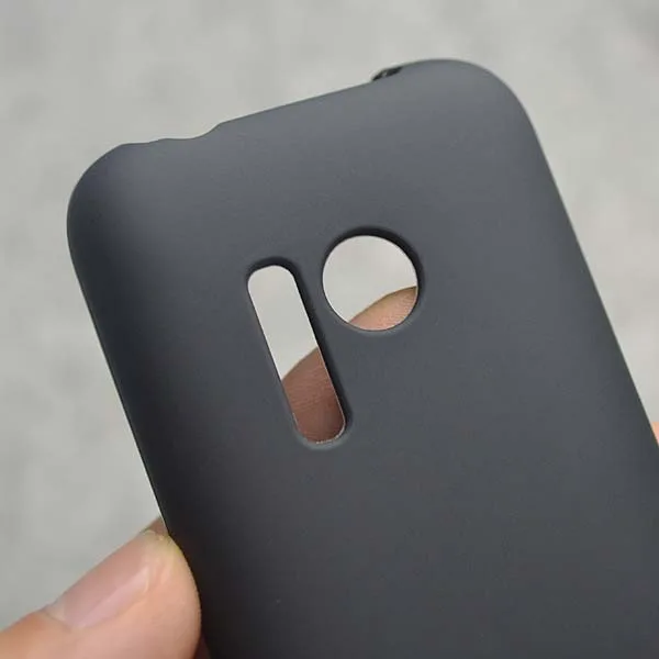 Black Gel TPU Slim Soft Anti Skiding Case Back Cover For Nokia 215 Mobile Phone Rubber silicone Bag Coque Fundas |