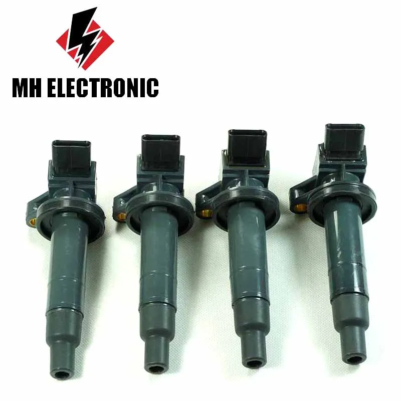 MH ELECTRONIC 4 шт./лот катушка зажигания 90919-02262 9091902262 для Toyota Altis Corolla Vitz Passo Yaris Hybrid Belta Aygo
