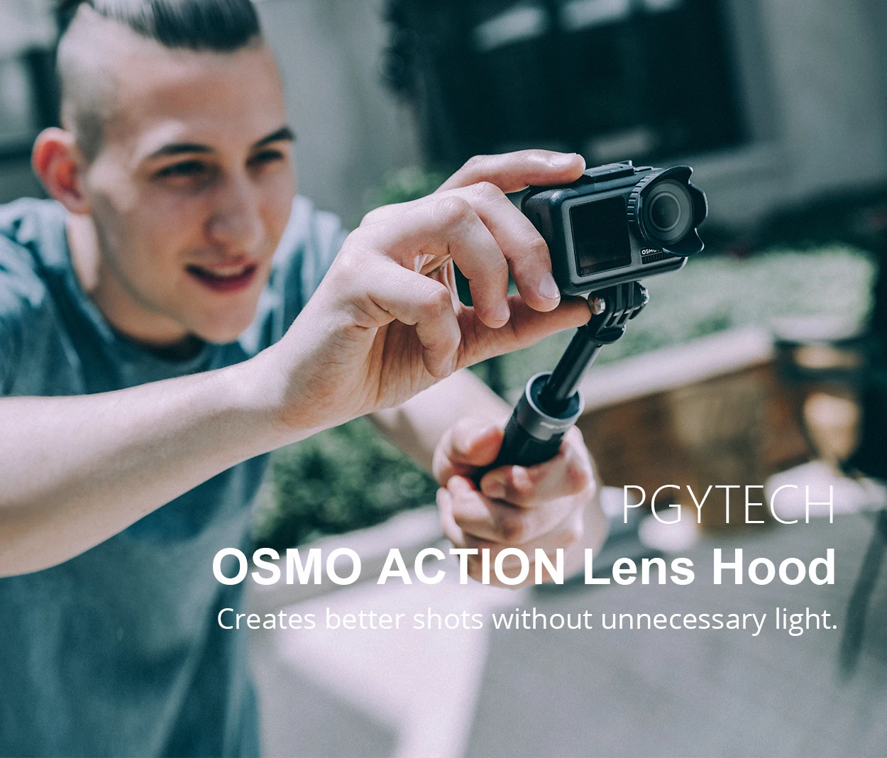 PGYTECH для DJI OSMO объектив для экшн-камеры солнцезащитный кожух объектива козырек от Солнца протектор для DJI OSMO аксессуары для действий