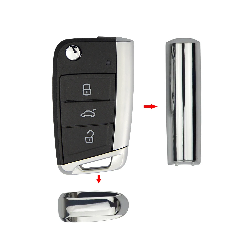 OkeyTech боковой металлической части для VW Golf 7 GTI MK7 Skoda Octavia A7 Flip Складной запасной
