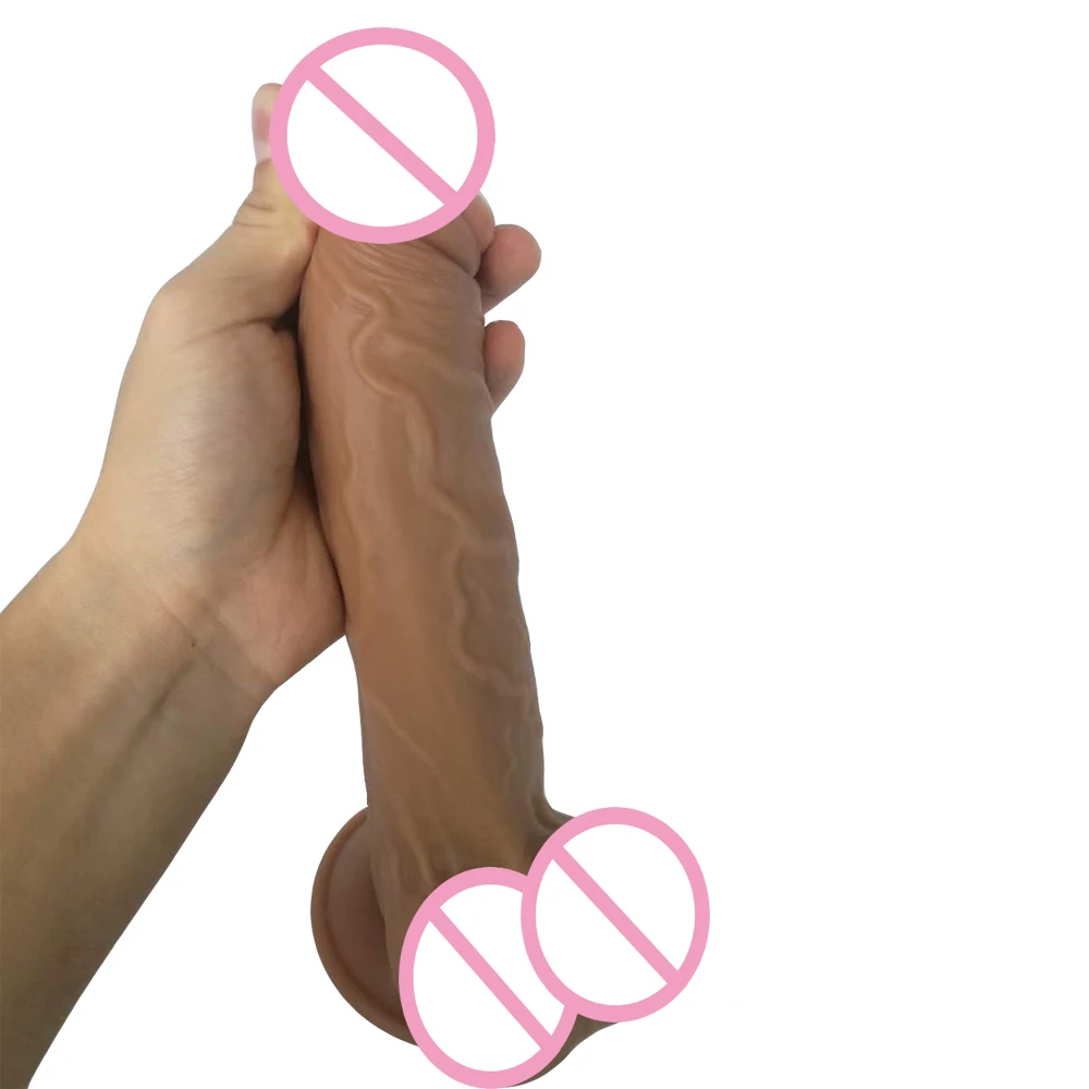 Двухслойный пенис HOWOSEX реалистичный фаллоимитатор с сильной присоской продукт