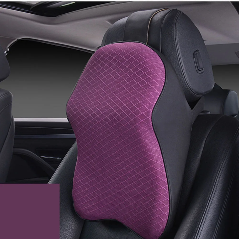 Автомобильная подушка на подголовник из пены с эффектом памяти|memory foam car|car head