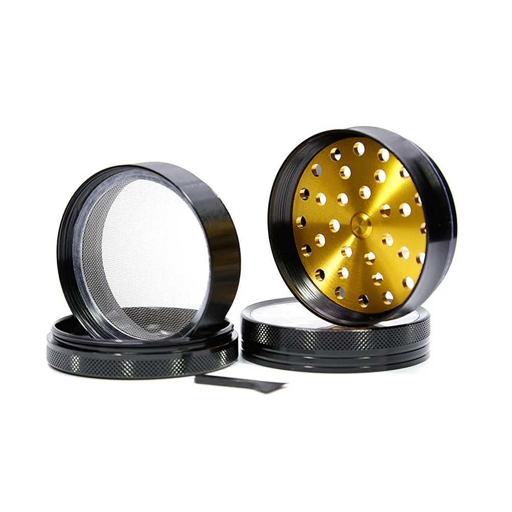 4 х слойная алюминиевая дробилка из сплава курения руки измельчители 2 5 дюймов