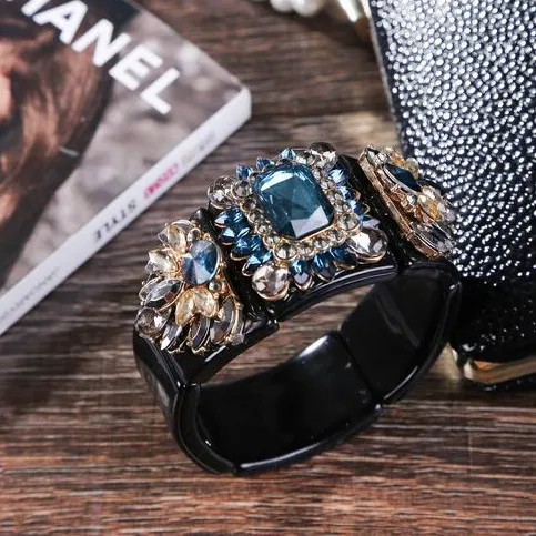 Хорошее ювелирное изделие Pulseira из Индии, винтажный женский цинковый сплав, хит, новые модные ювелирные изделия, очаровательный браслет, Акриловые Роскошные аксессуары