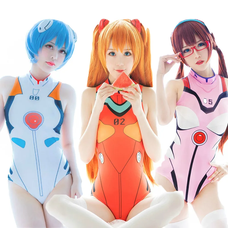 Популярный женский костюм для косплея Ayanami Ray купальный Сорю сексуальный