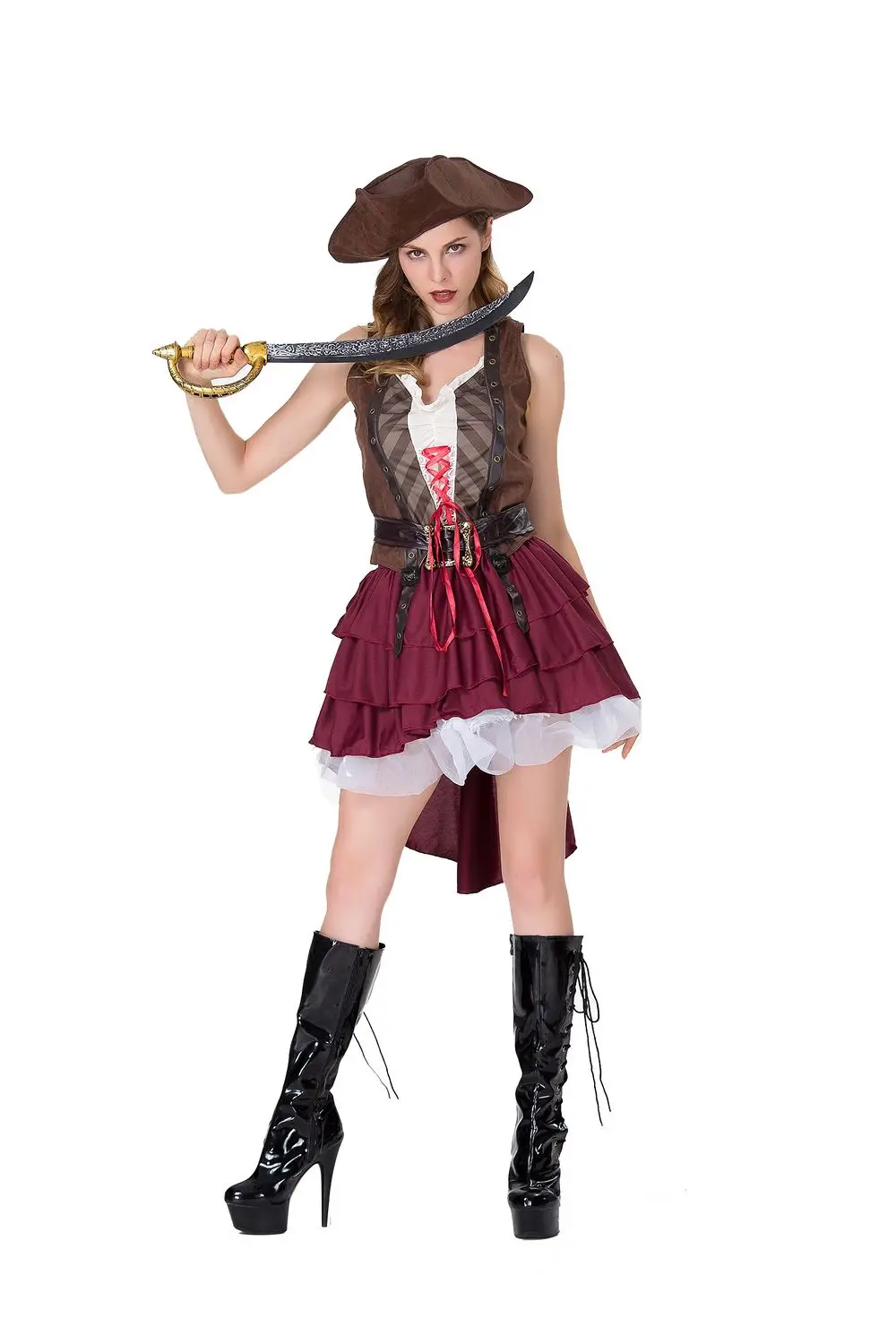 Костюм пирата на Хеллоуин для женщин Необычные Карнавальная фантазия
