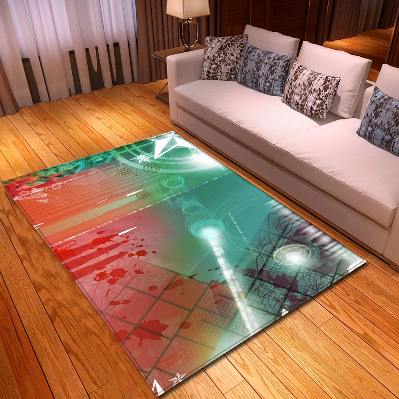 3D ковры в скандинавском стиле Мультяшные животные для спальни детский игровой