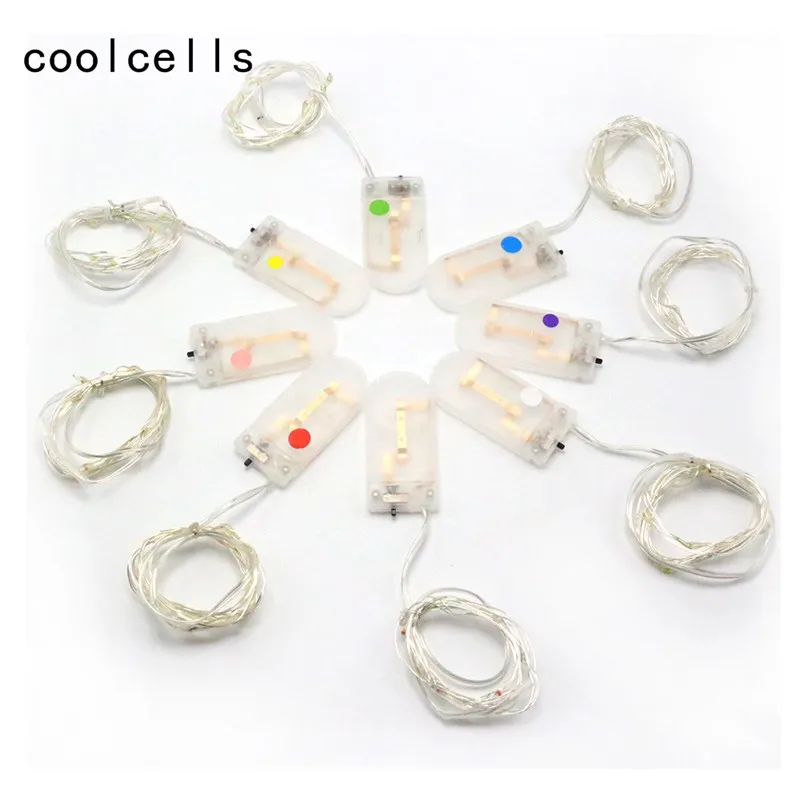 

LED Fairy Light 1M 10 Led String Light Battery Powered Garland Copper Wire for Indoor Outdoor Wedding Festival Party Decoration