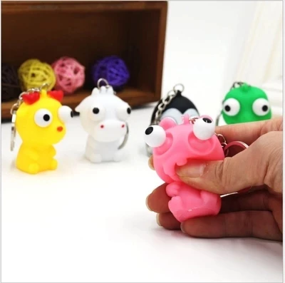 Классические игрушки телескопические глаза Мультяшные животные фигурка