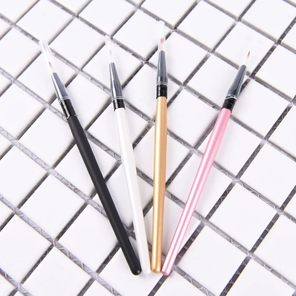 Супермягкая Профессиональная подводка для глаз 4 цвета косметическая кисть