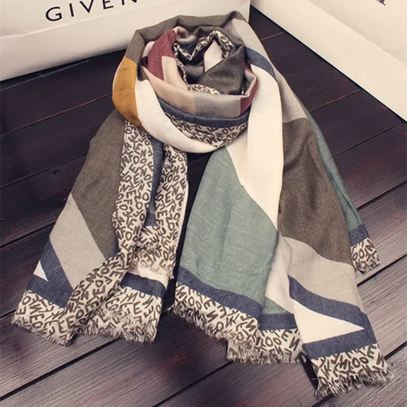 Великолепная бандана новый цвет Леопардовый кисточки зима мусульманский хиджаб