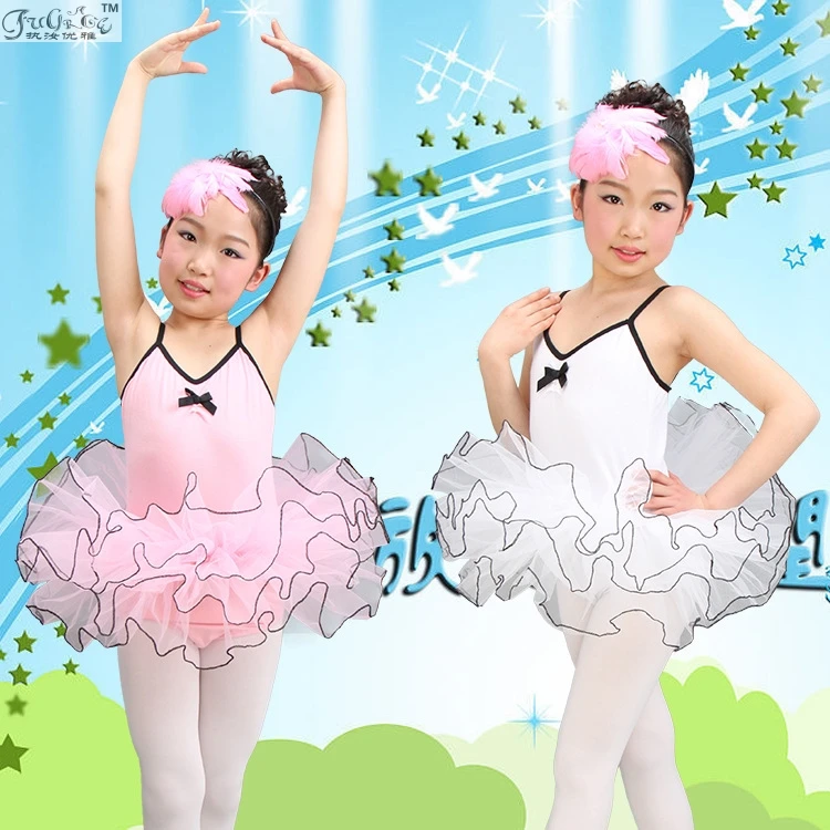 Детская балетная юбка в Корейском стиле пачка принцессы Детские костюмы одежда и