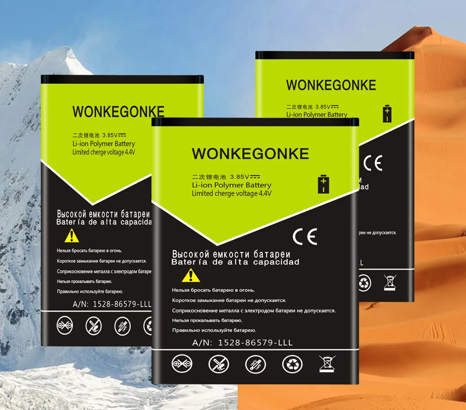 WONKEGONKE 5500 мА/ч, L16D1P32 Батарея для lenovo Phab2 плюс PB2-670N PB2-670M PB2-670Y PB2 670N 670 м 670Y Батарея