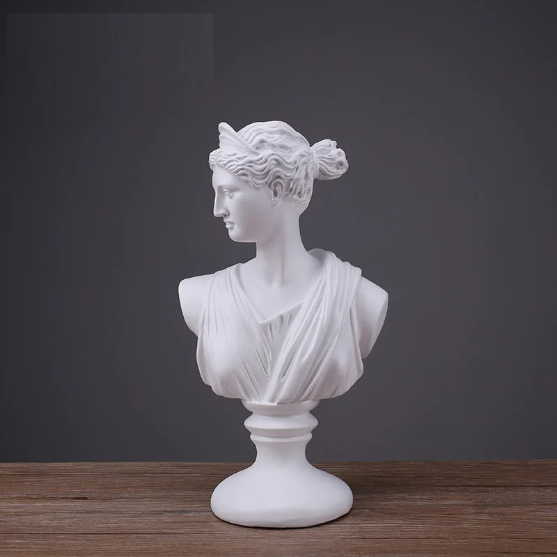 Скрепленный мраморный бюст Diana of Версаль Скульптурный из смолы греческая