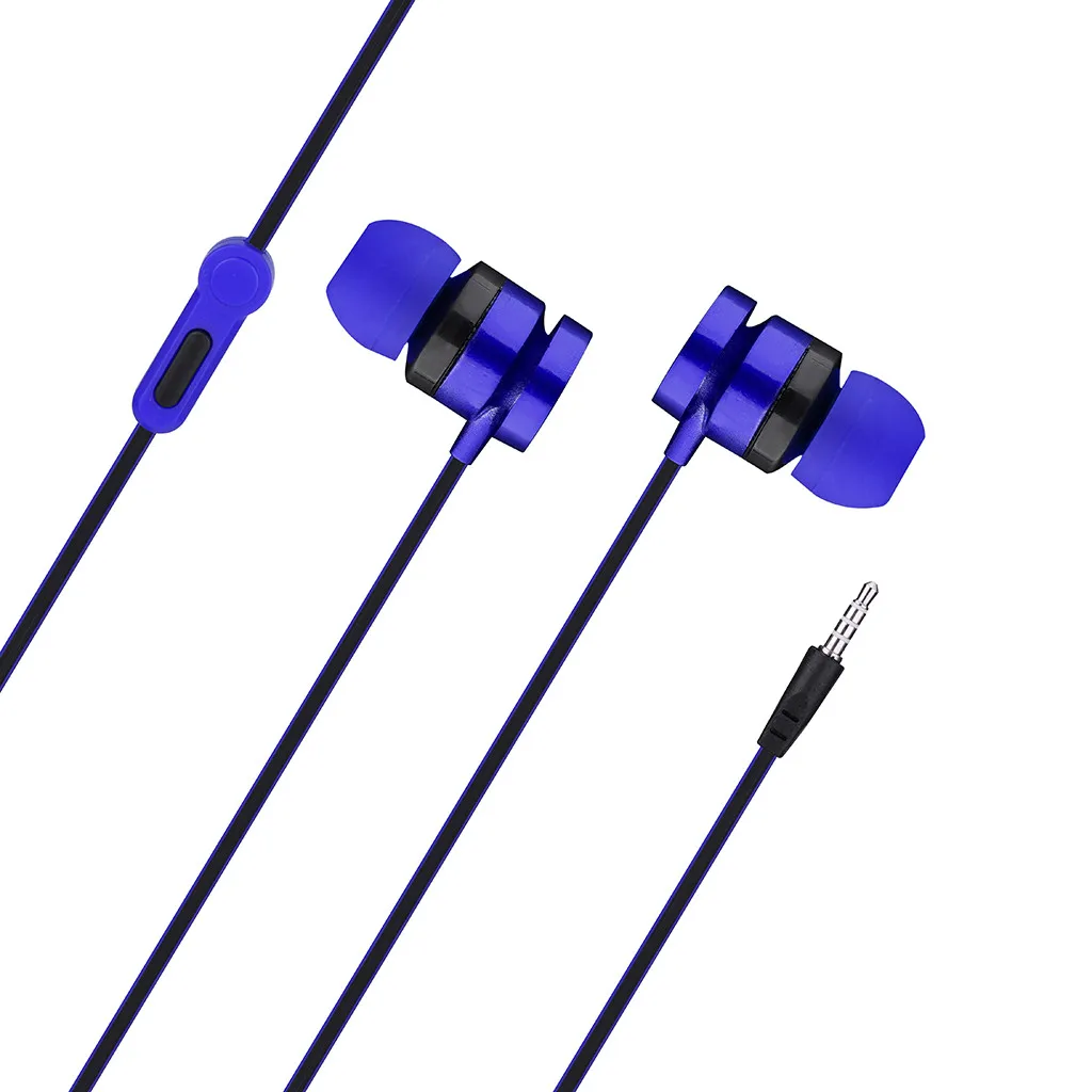 VOBERRY Высокое качество 3 5 мм в ухо стерео Hifi наушники бас Спортивная гарнитура