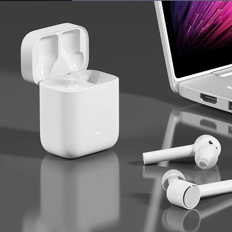 Xiaomi Airdots Pro Bluetooth гарнитуры Xiaomi беспроводные наушники 10 часов рабочего времени Голосовое управление шумоподавление управление краном