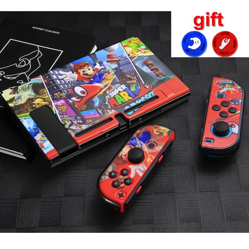 Защитный чехол-накладка для пульта Nitendo Switch Console с контроллером Joy-Con, прямая стыковка