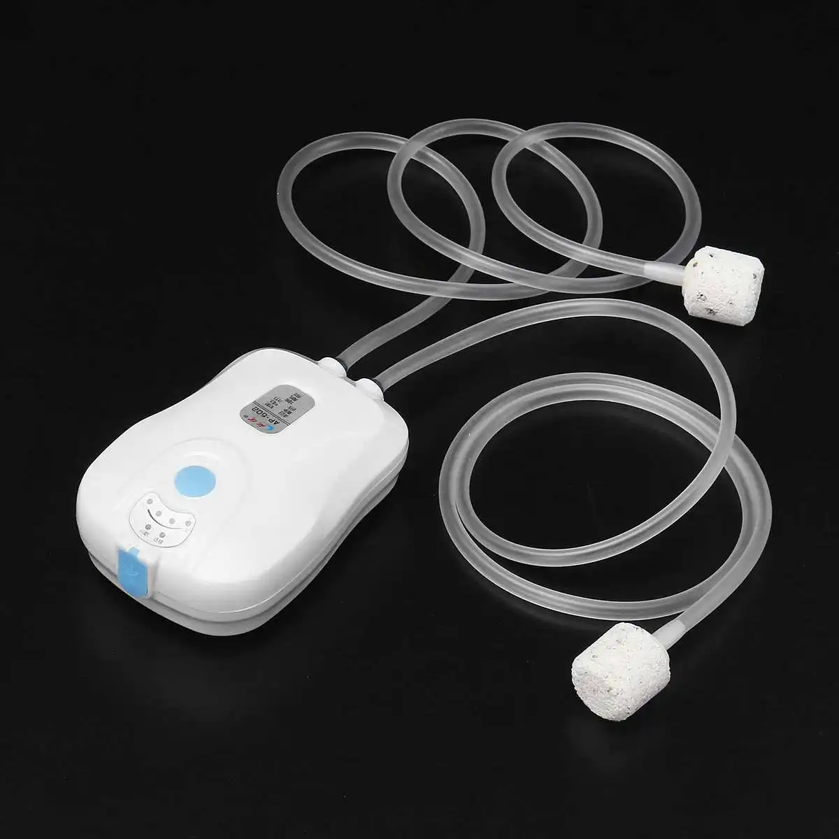 AP 602 Two holes usb зарядка 1 отверстие/2 отверстия воздушные шарики, камень Аэратор Пруд насос портативный кислородный насос аквариум аэратор компрессор - Цвет: AP 602 Two holes