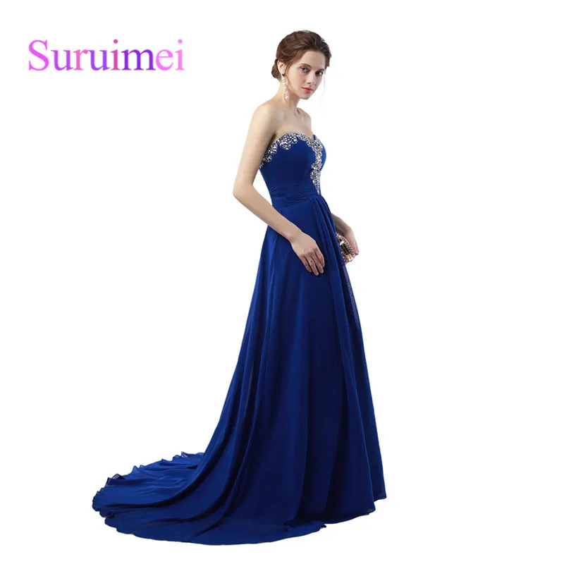 Реальный образец Быстрая доставка Дешевые Длинные Выпускные Платья Vestidos De Noiva