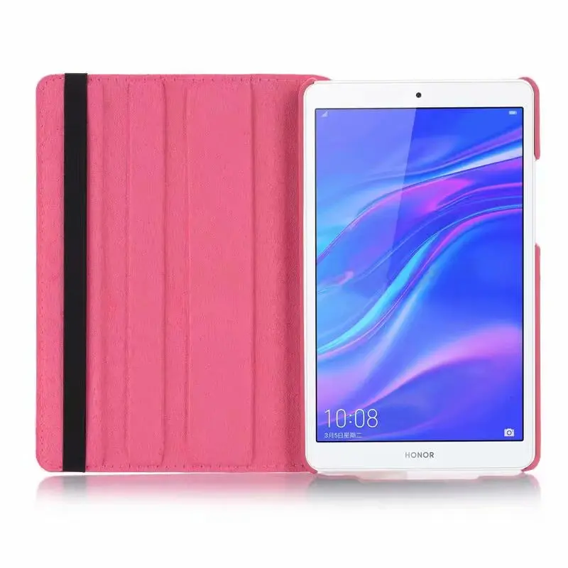 Coque чехол для huawei MediaPad T5 8,0 дюймов JDN2-W09/AL00 360 Вращающийся Кожаный чехол для Honor Pad 5 8,0 ''чехол для планшета