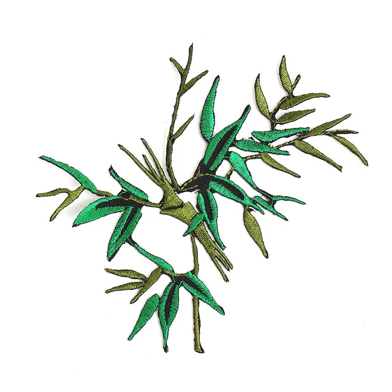 Патчи DoreenBeads в китайском стиле с бамбуковым узором патчи железной аппликацией