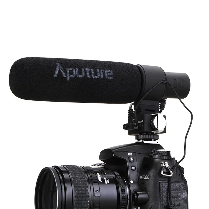 Aputure V Mic D2 Регулируемый направленный конденсаторный видеомикрофон для Nikon Canon Sony
