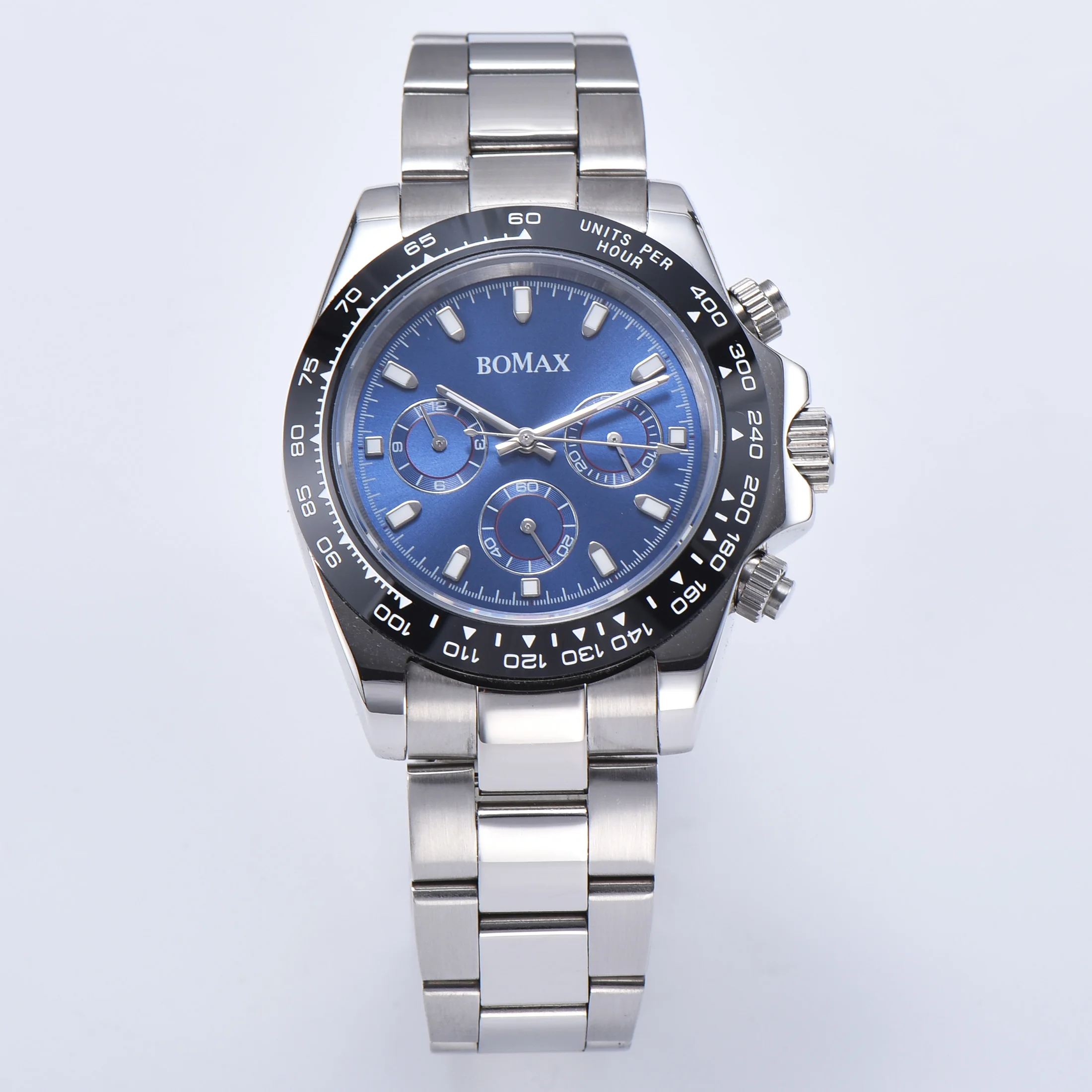 Часы с автоматическим механизмом 39 мм сапфировое стекло стальной браслет