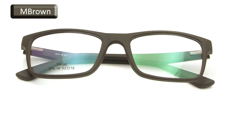 eyewear matte brown SORBERN квадратные оправы для очков для мужчин пластиковые титановые брендовые дизайнерские оправы для очков Женские оправы для очков Oculos De Grau - Frame Color: eyewear matte brown
