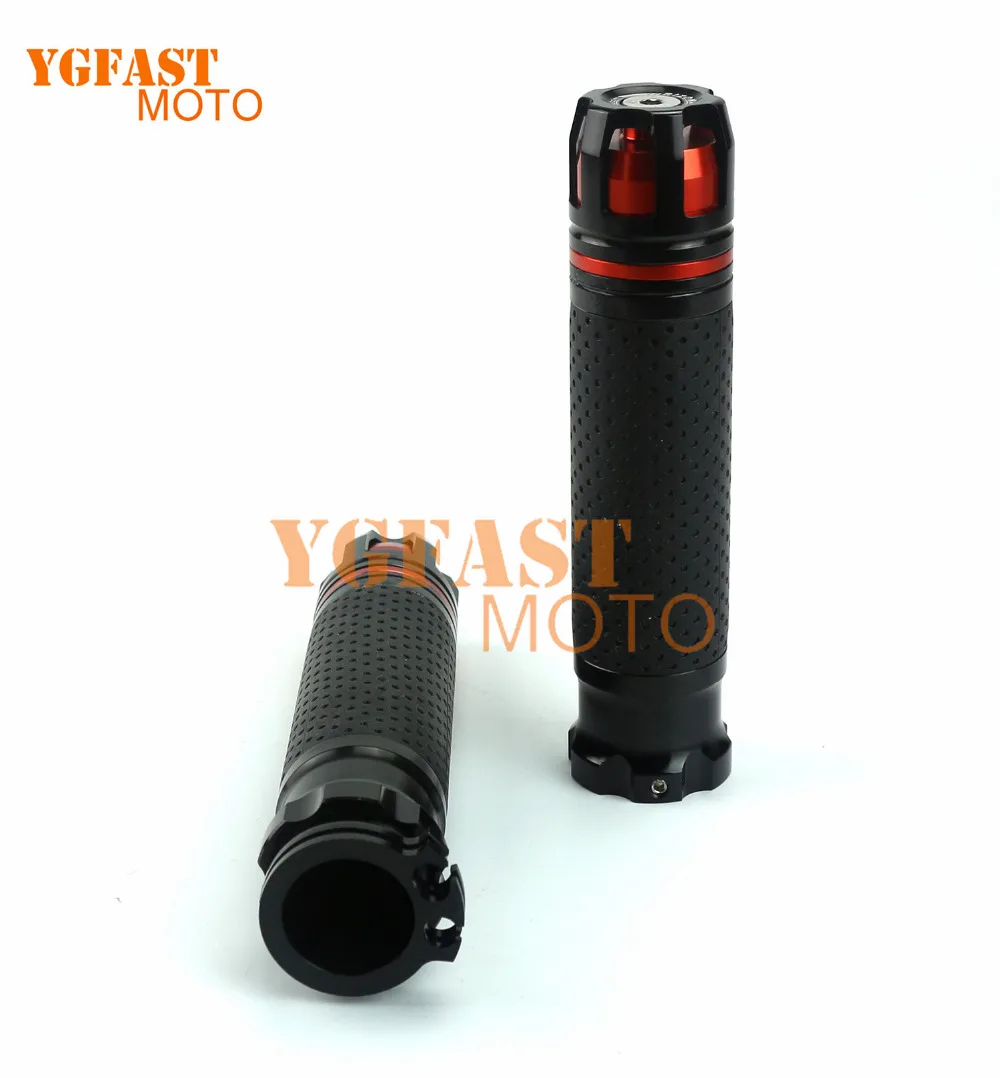 Углеродного Волокна Универсальный 22 мм 7/8 &quotРучки Бар Конец Для Street Bike Scooter Dirt