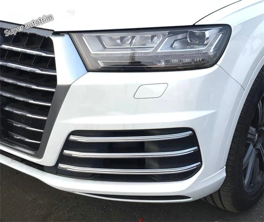 Передние противотуманные фары для Audi Q7 S-line Sport 2016 2017 2018 ABS противотуманная фара