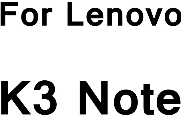 for Lenovo K3 note Закаленное Стекло для lenovo A536 A606 A850 A5000 K3 k900 P70 P780 S580 S60 S660 S850 S860 Экран протектор SKLO пленка en verre чехол - Цвет: for Lenovo K3 note