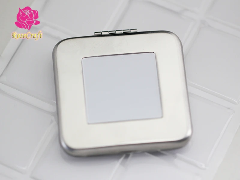 1 комплект квадратное зеркало из нержавеющей стали пустое металлическое