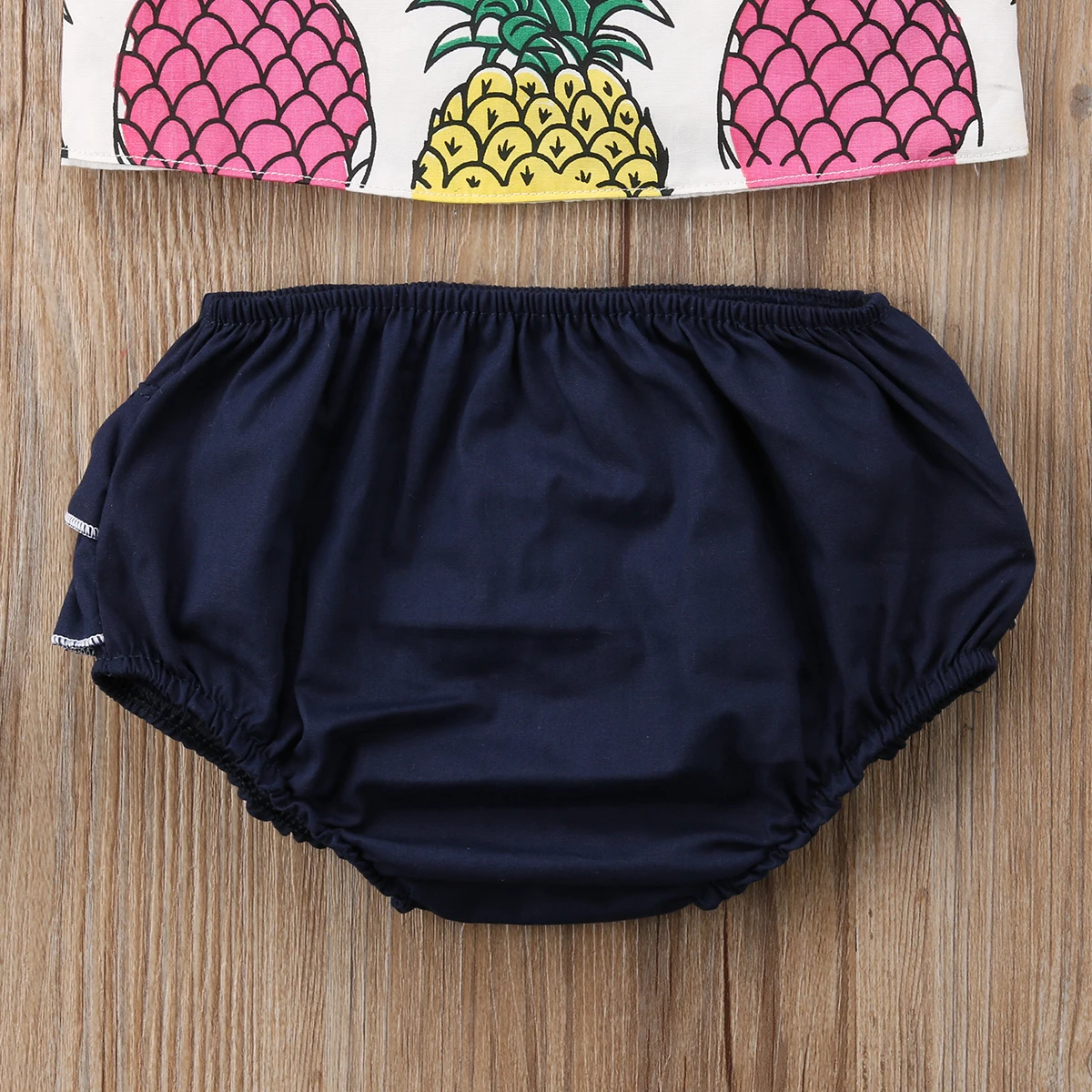 Pudcoco/комплект из 2 предметов Одежда для новорожденных девочек с фруктами комплект