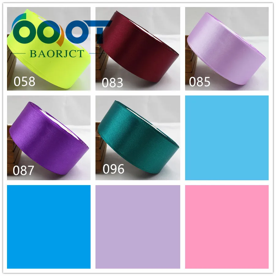1 1/2 ''(38 мм) атласная лента тканевая шелковая декоративные рулоны ленты 25