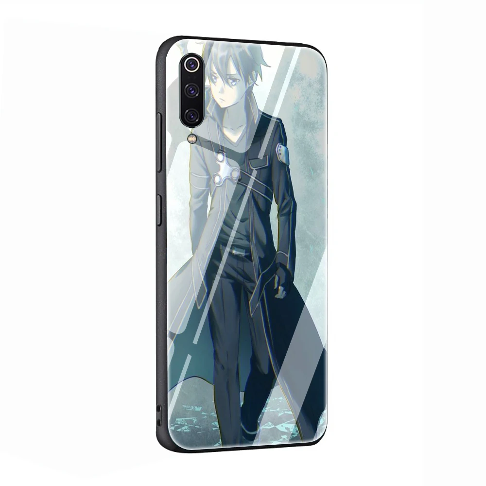 G9 Sword Art Online SAO аниме, чехол из закаленного стекла для телефона Xiaomi mi 8 9 A1 5X A2 6X Red mi 4X 6A Note 5 6 7 Pro Pocophone F1 - Цвет: G9