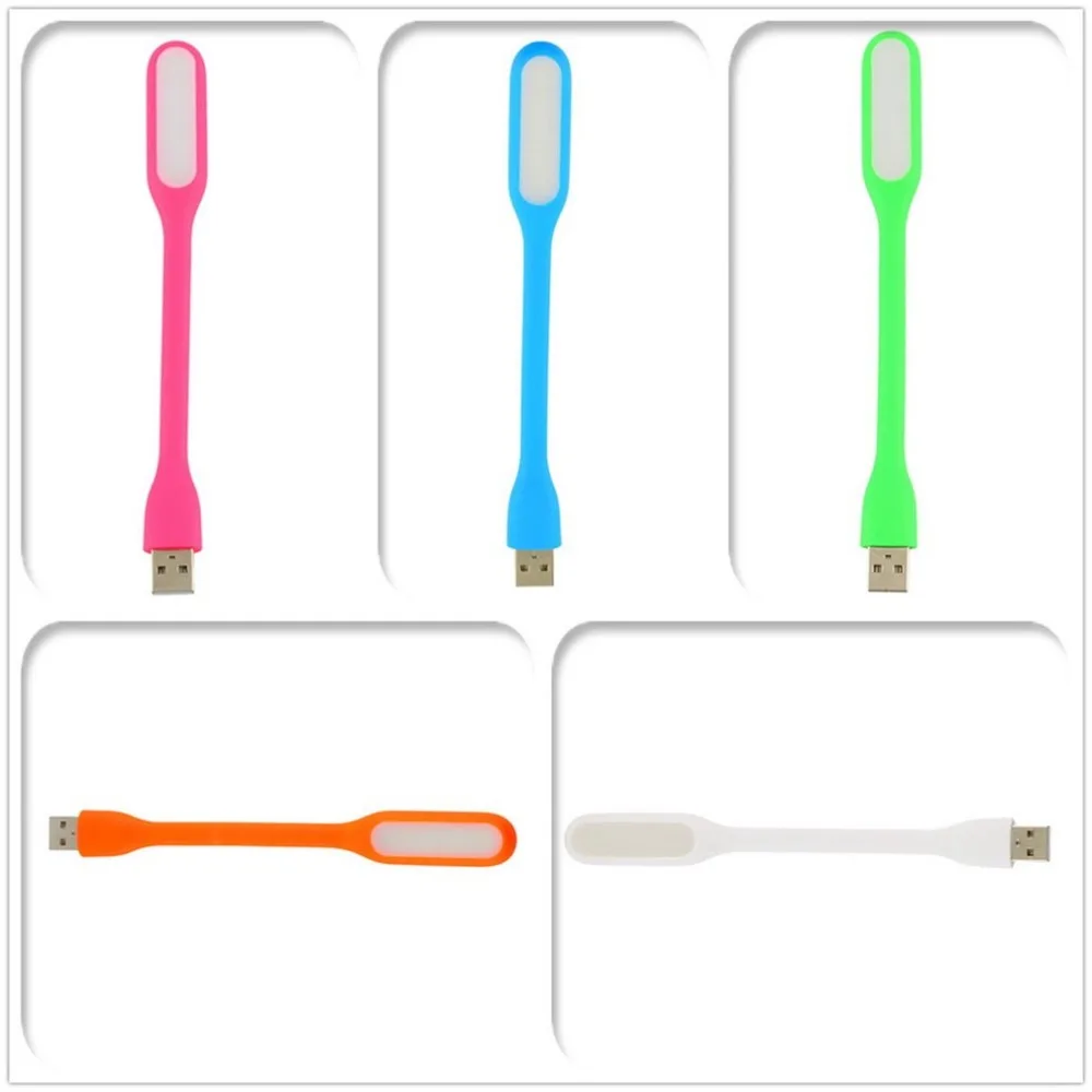 Flexible USB LED Light Computer Tablet Laptop USB LED Light Lamp Flexible Ultra Bright for Notebook PC Power Bank Partner