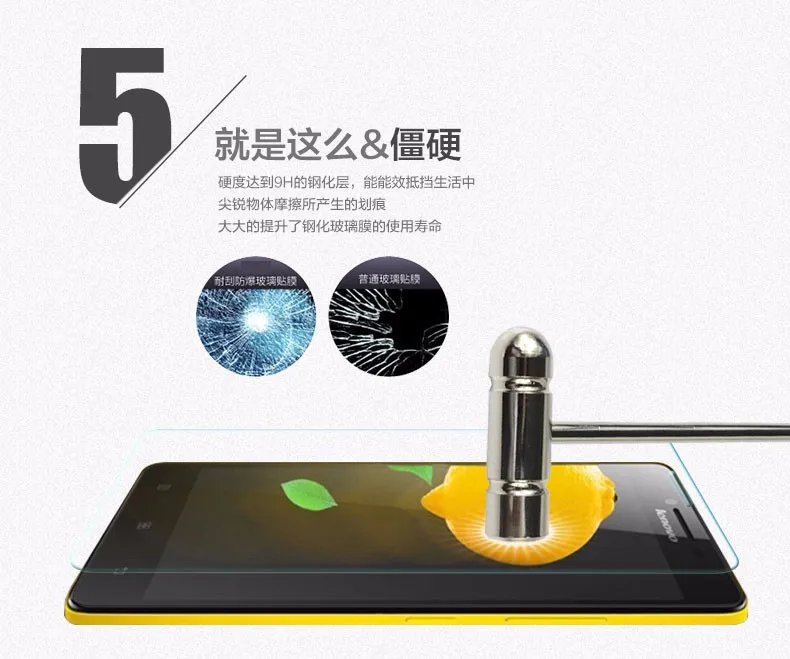 9H защитная пленка из закаленного стекла для lenovo Vibe K5 Plus K5 Note A6020 Lemon 3 3S A6020a40 A6020a46 стеклянная пленка чехол