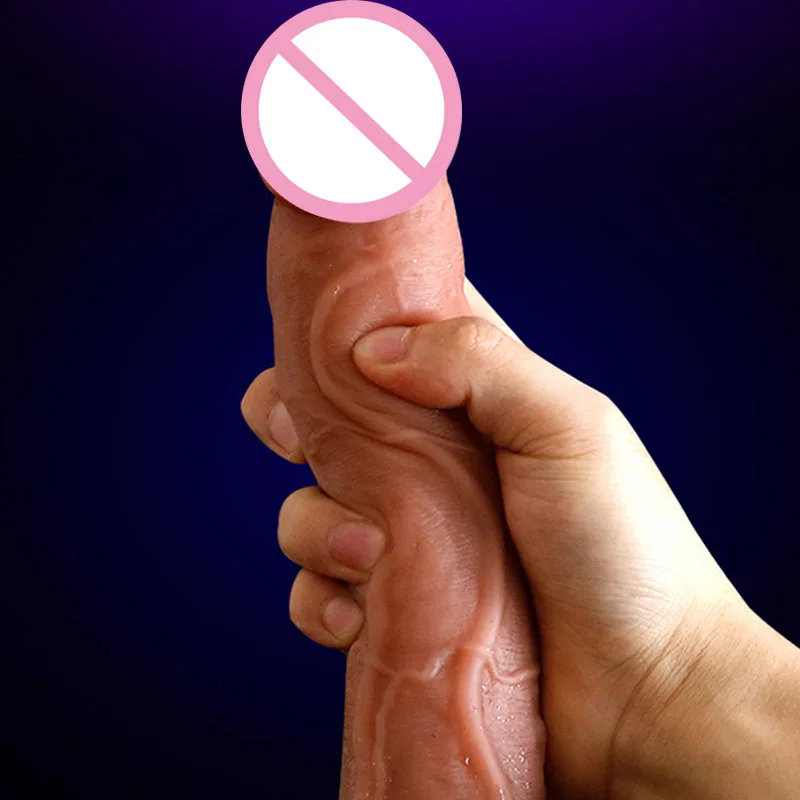 Реалистичный пенис большой фаллоимитатор с присоской секс игрушки для женщин