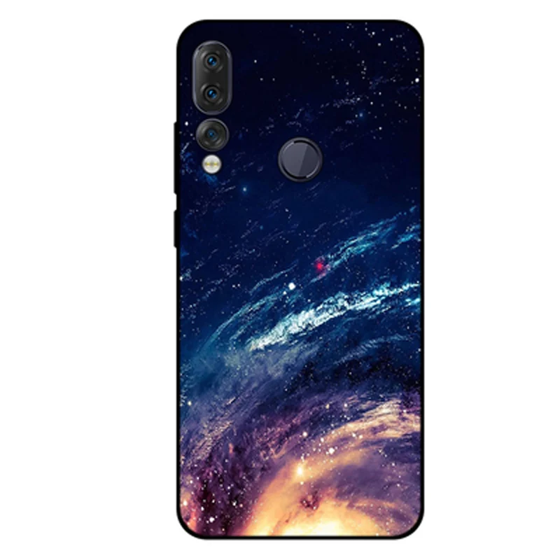 Для lenovo Z5s L78071 чехол со звездным небом и мягкий чехол для задней крышки для lenovo Z5s мультфильм cat чехол для телефона lenovo Z5s Чехлы Z5 S оболочки coque
