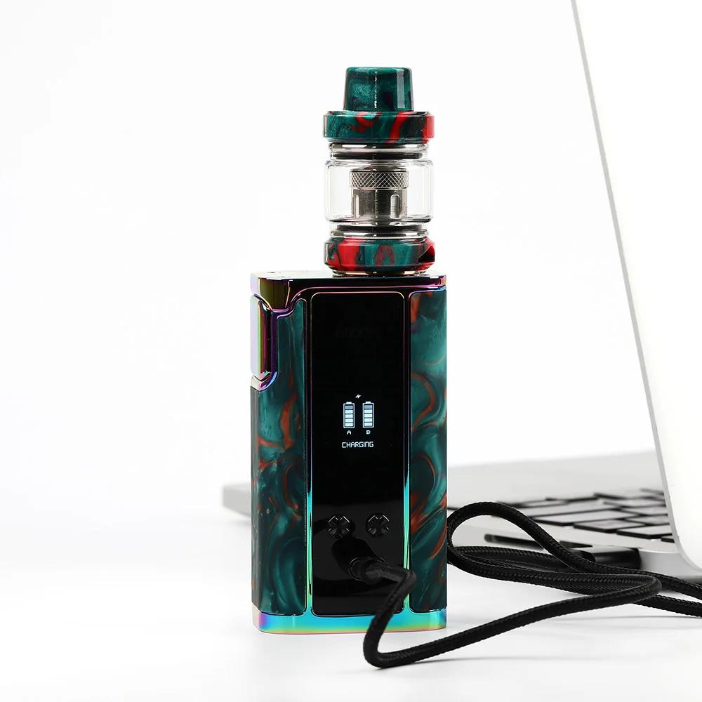 Оригинальный набор из смолы IJOY CAPTAIN 200 Вт бокс-мод polyine вейп с баком полимера 6 мл