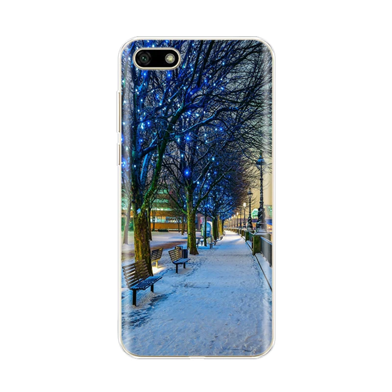 Silicone case For Huawei Honor 7A Case 5.45&quot inch Soft Tpu Phone for 7 A DUA L22 Russian version Back Cover | Мобильные телефоны