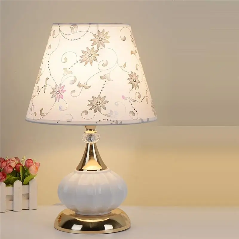 Casa Mariage Noche Lampe Chevet Chambre Lampada Comodino Deco дом Abajur Quarto Lampara De Mesa Para El Dormitorio настольная лампа