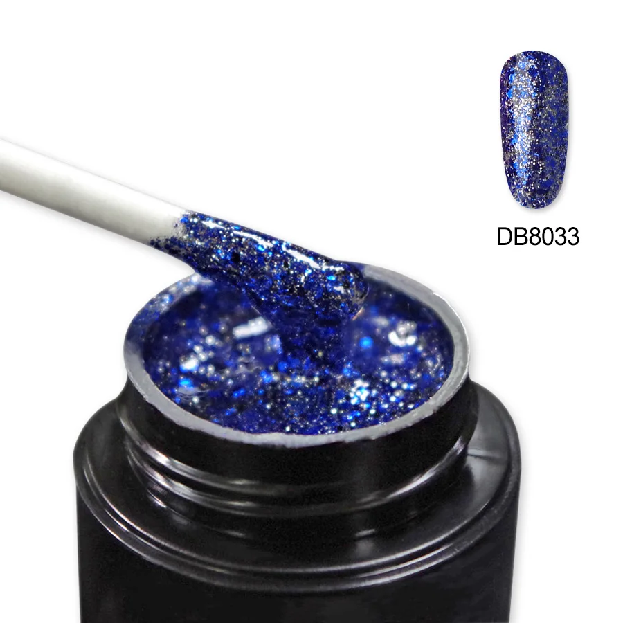 Платиновый Гель лак для ногтей набор 11 цветов впитывающий УФ светодиодный