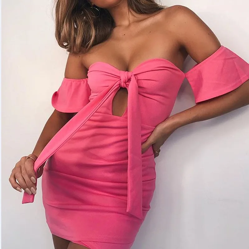 Vestido летнее платье 2018 сексуальное посылка бретелек бедра Вечерние вечернее